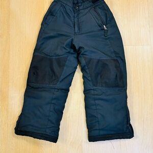 LL Bean Black Kids Snow Pants